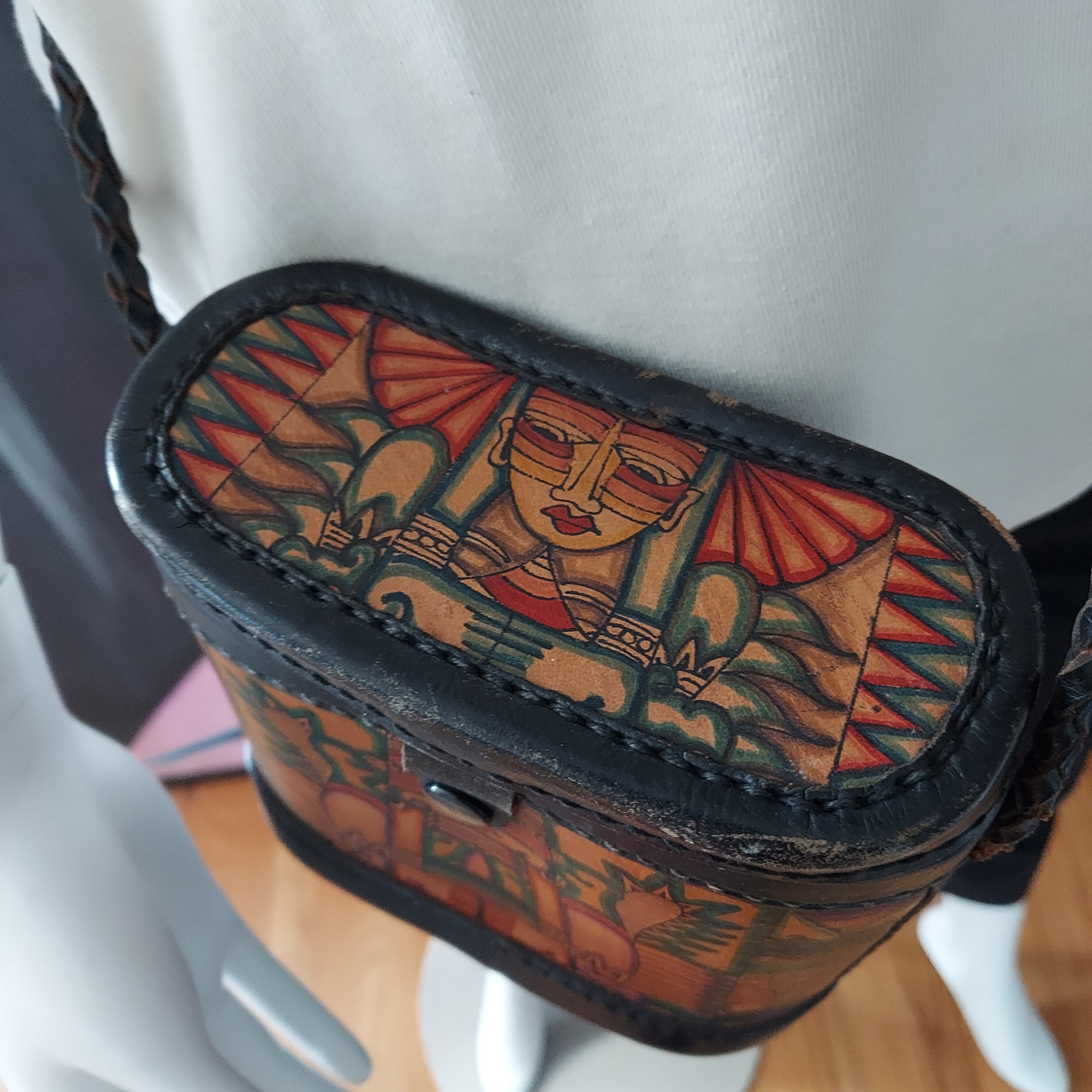 メンズ 70s vintage Sun City ショルダーバッグ