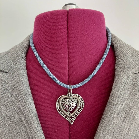 Friendship Heart Necklace, 90s Casual | A Trio Of… - image 1