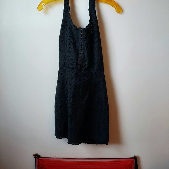 Black eyelet sundress hotsell