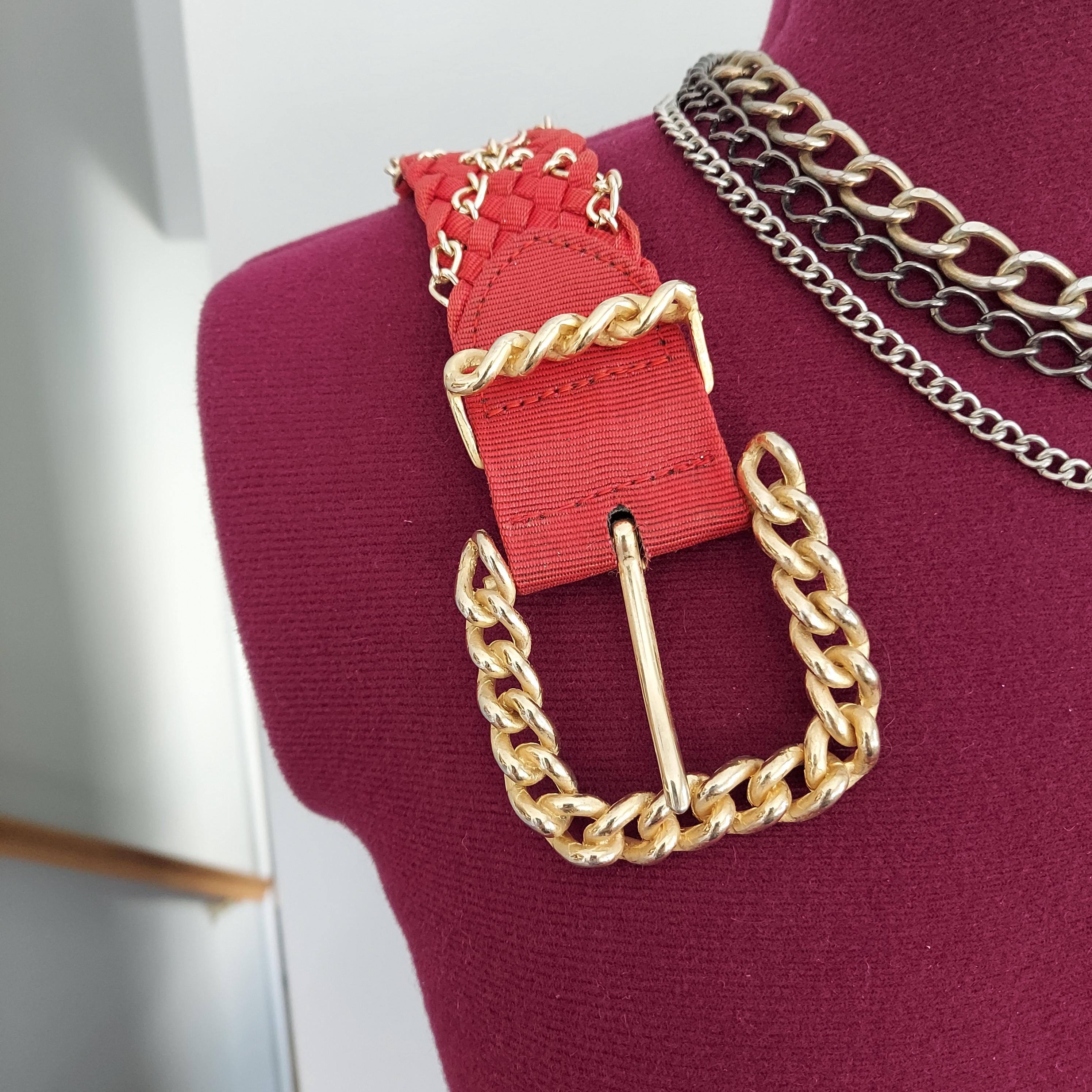 1980 Gold Chain Belt - Etsy display picture 2