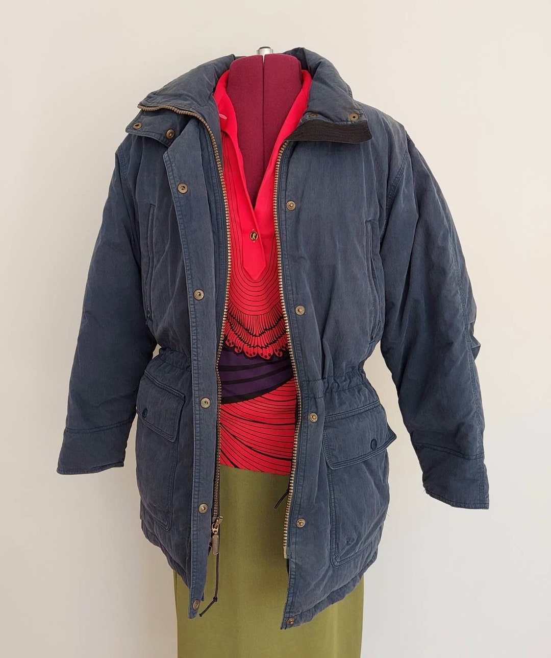 LL BEAN Ultimate Down Parka M/L Chest 44 Exceptional Etsy