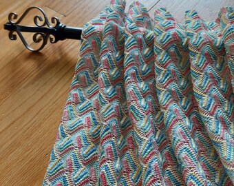 vintage USA fablic ラグ Zinc Textiles Chunky Chenille Upholstery Fabric- Dinaric