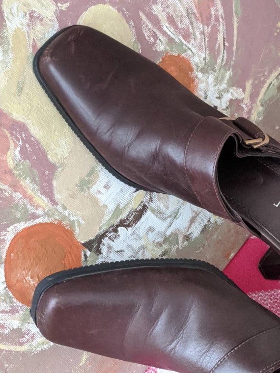 靴 Square Buckle Mules brown 37 靴 Square Buckle Mules brown 37 Square Buckle Mules brown 37 靴