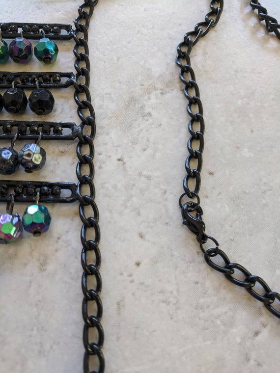 Chain Ladder Necklace | 1990s Avant Garde, Gothic… - image 5