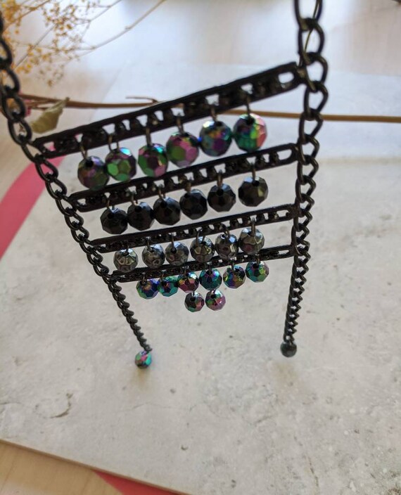 Chain Ladder Necklace | 1990s Avant Garde, Gothic… - image 7