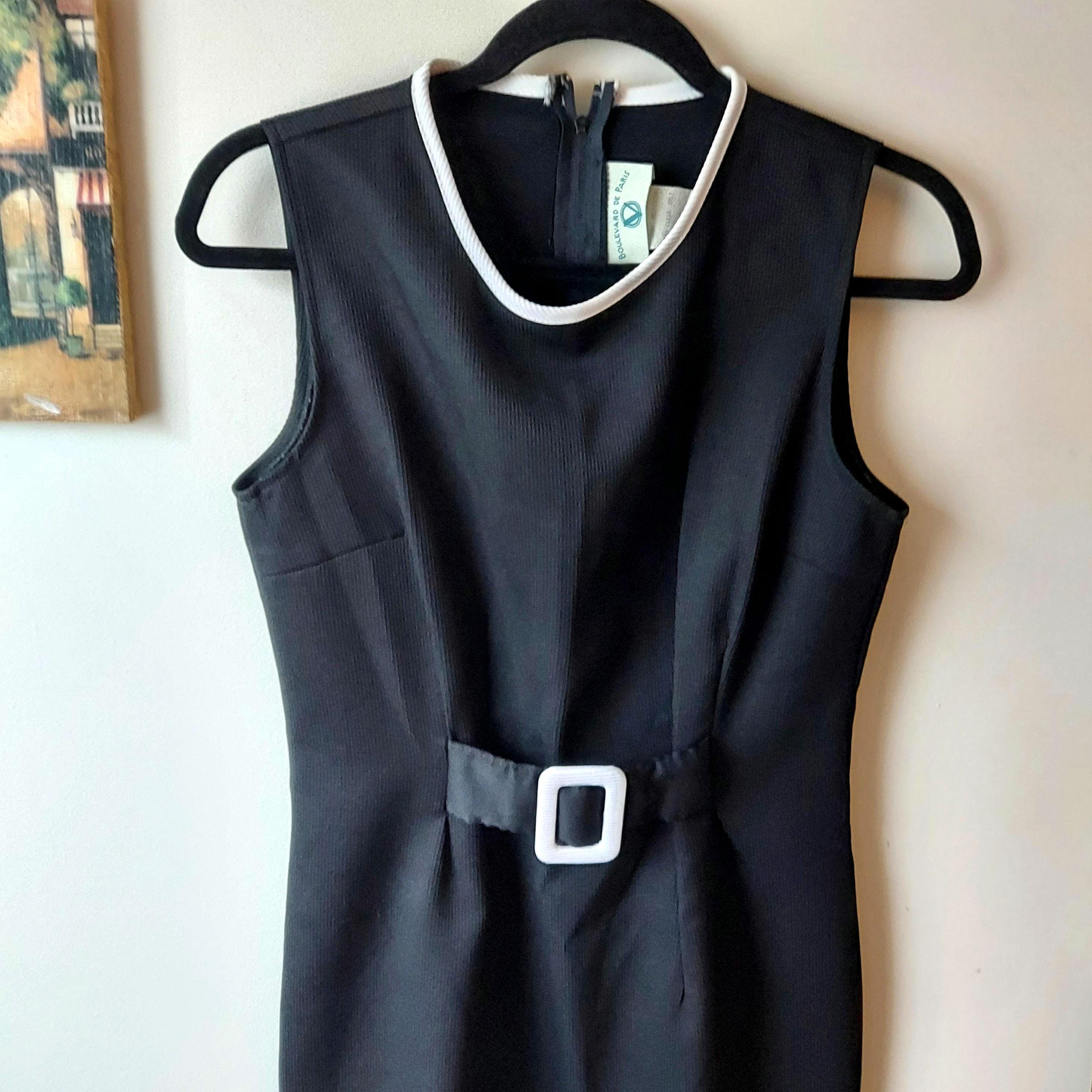Black Ponte Dress - Etsy