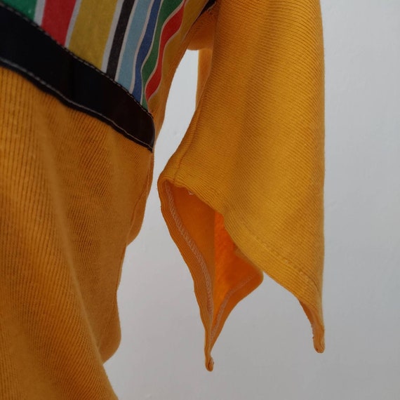 Rainbow Ribbon Top, Stretch Knit, Bishop Sleeve |… - image 6