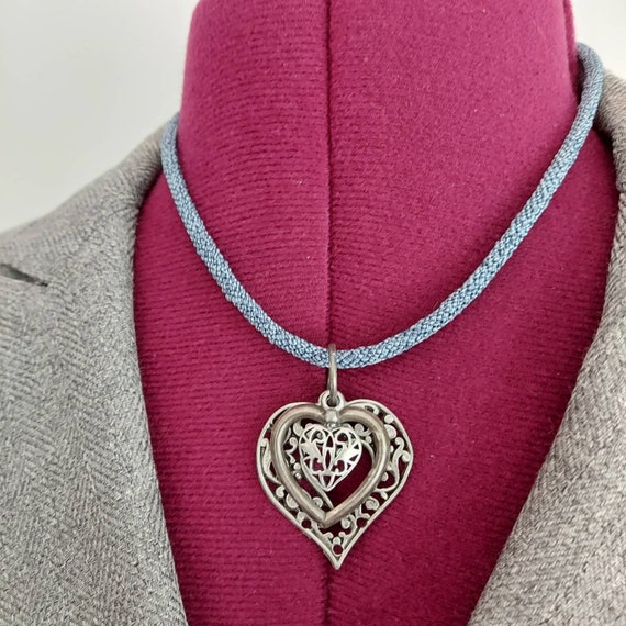 Friendship Heart Necklace, 90s Casual | A Trio Of… - image 10