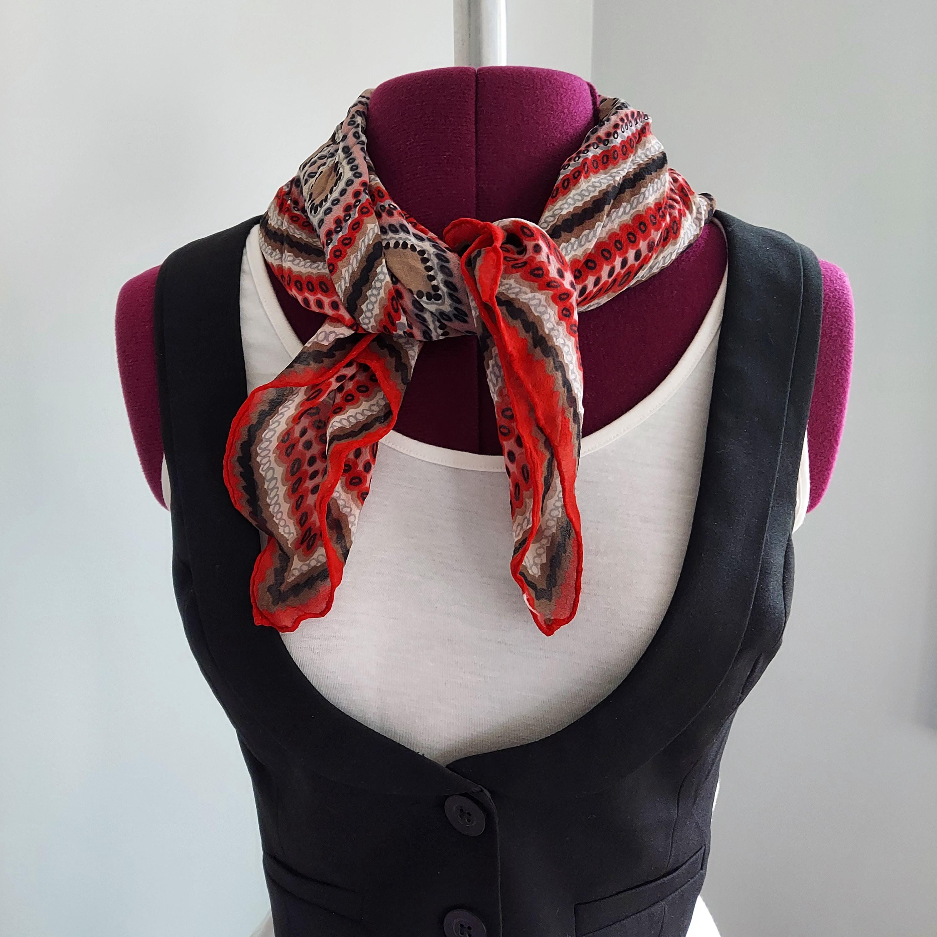 24 Inch Square Scarf - Etsy