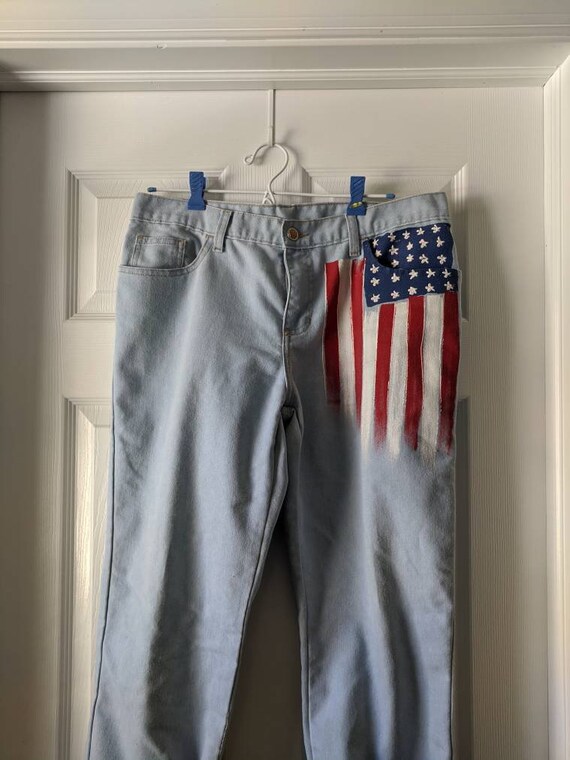 Stars \u0026 Stripes Jeans 32 RETRO 