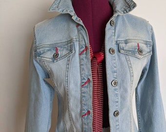 Live a little clothing jean outlet jacket
