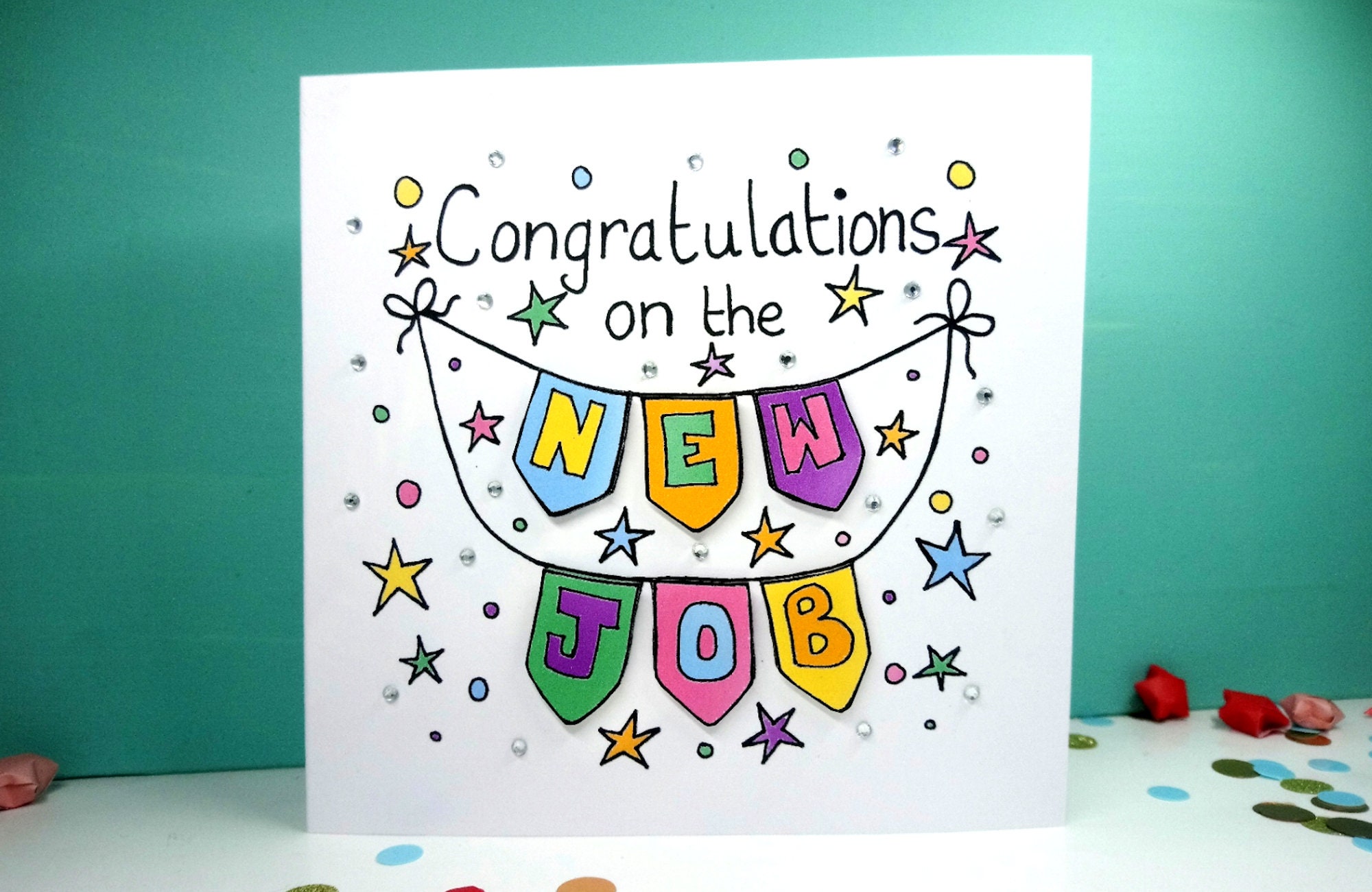 congratulations on your new job decorations