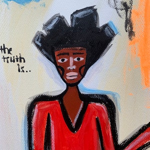 Original Contemporary Painting | Acrylic Artwork | Expressionist Abstract | Black Woman Owned Art Shop