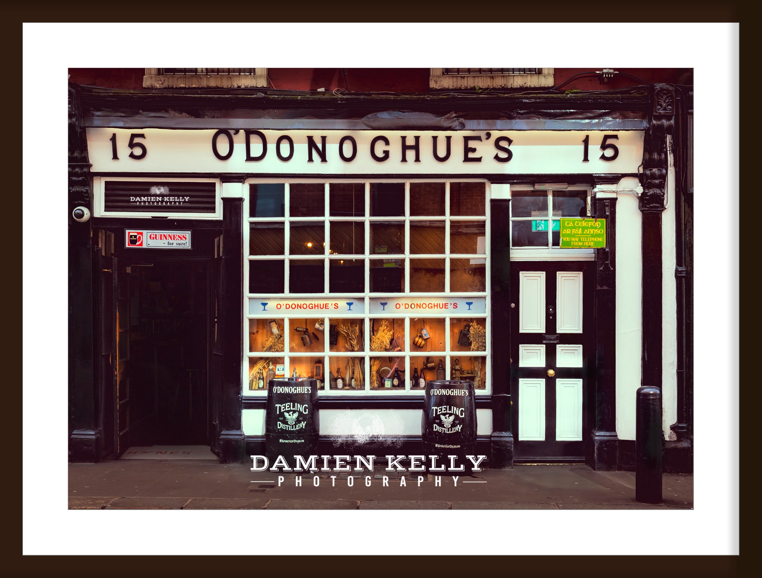 O'Donoghues Bar Dublin Traditional Irish Pub wall decor Etsy