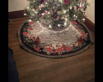 Cardinal tree skirt