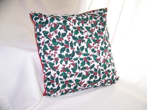 Cushion Cover Christmas Mistletoe Theme Mistletoe Pillow case