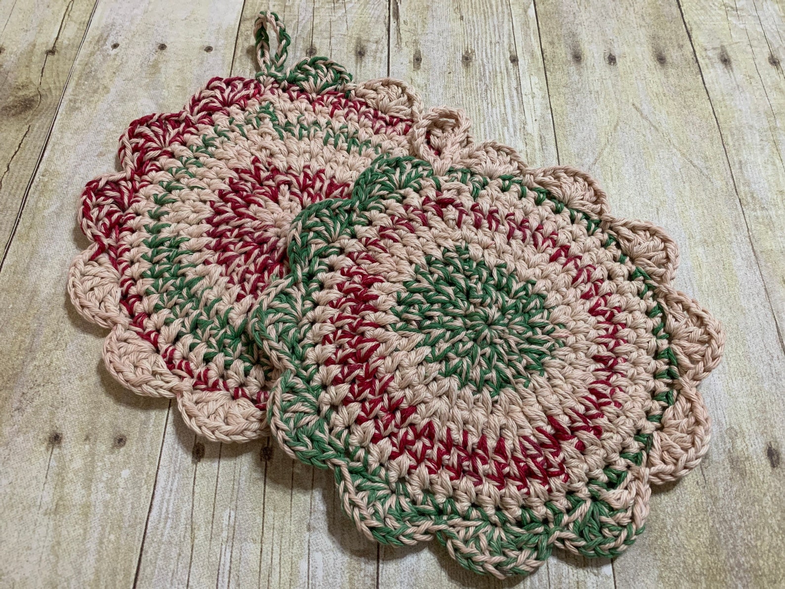 Pot Holders Kitchen Potholders Fall Pot Holders Orange Pot Etsy