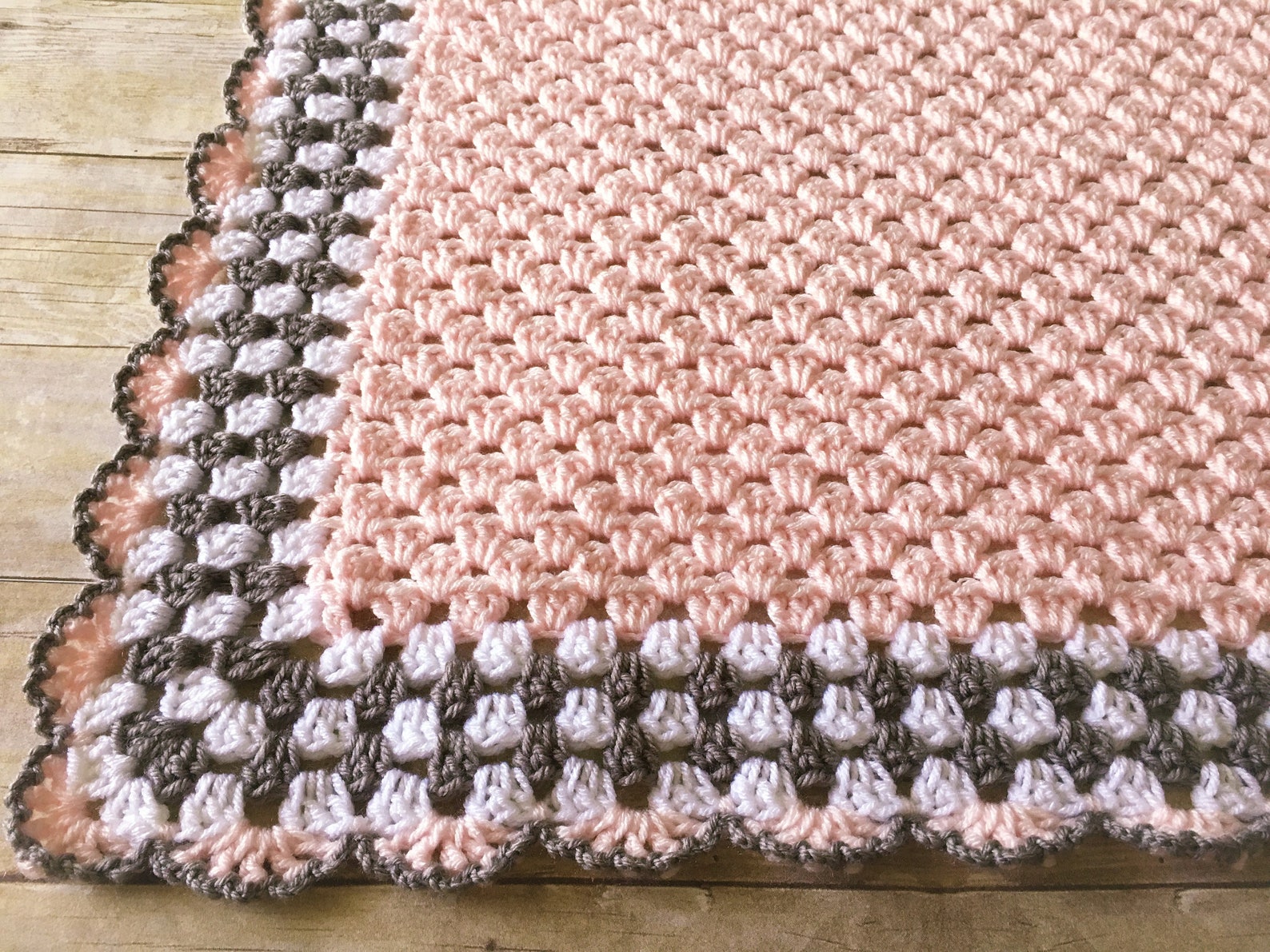 Lavender Baby Blanket Crochet Baby Blanket Purple Baby Etsy