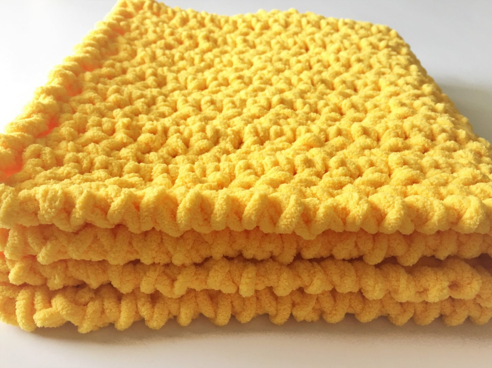 Yellow Baby Blanket Crochet Baby Blanket Baby Blanket Photo - Etsy