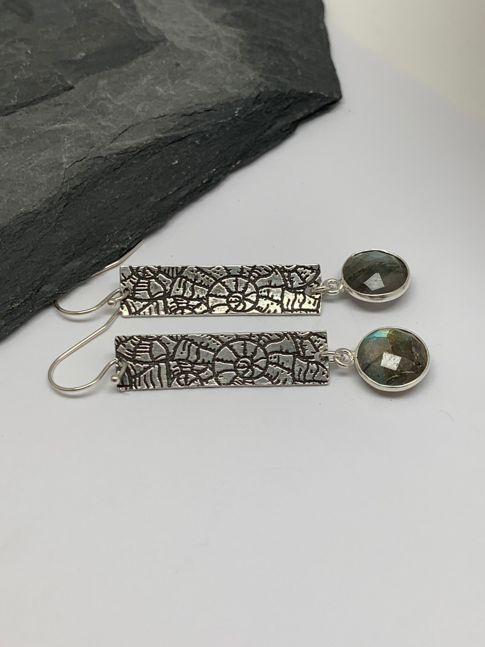Silver Nautilo Earrings main image 0