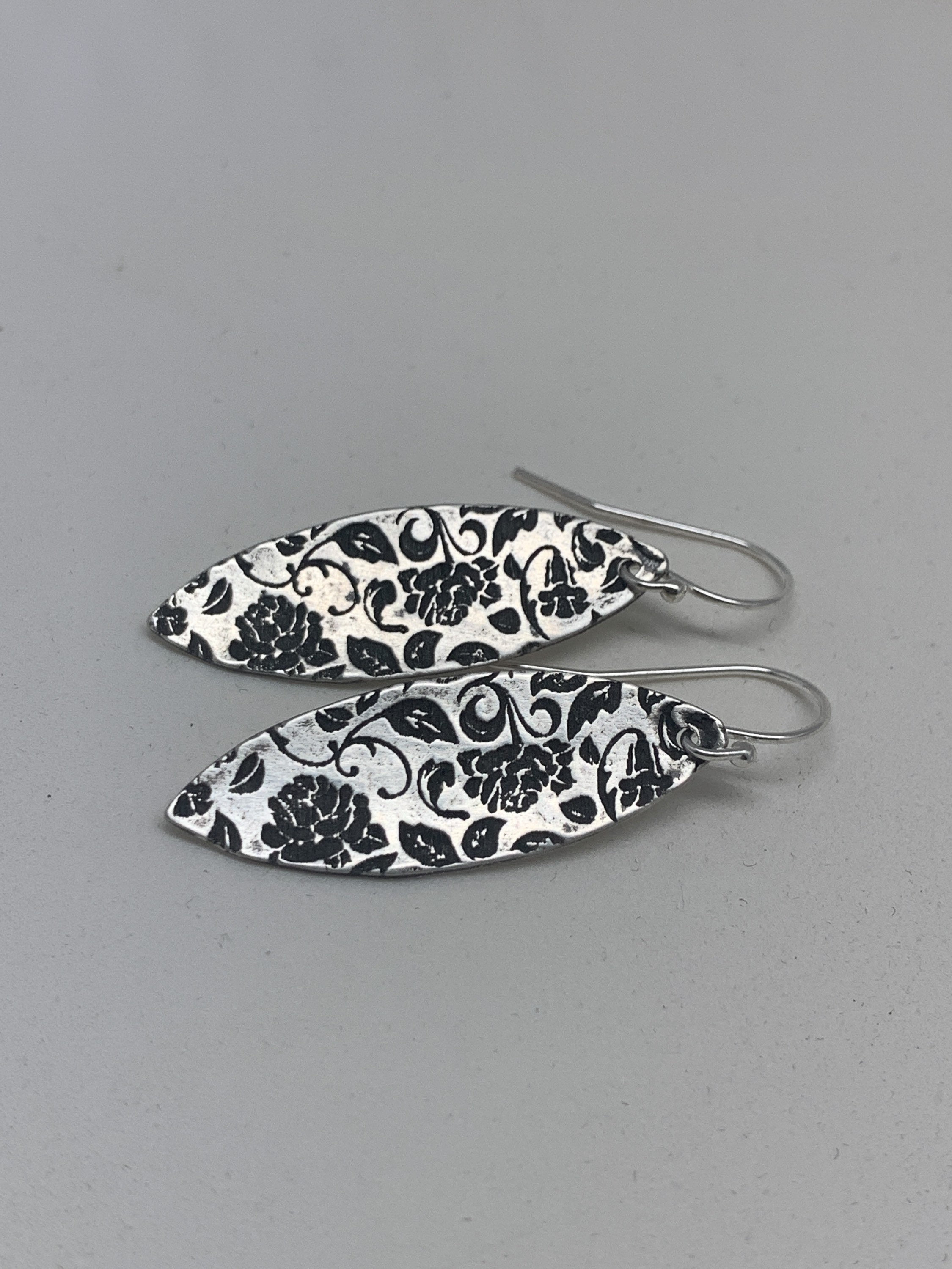 Felicyta Silver Orb Earrings