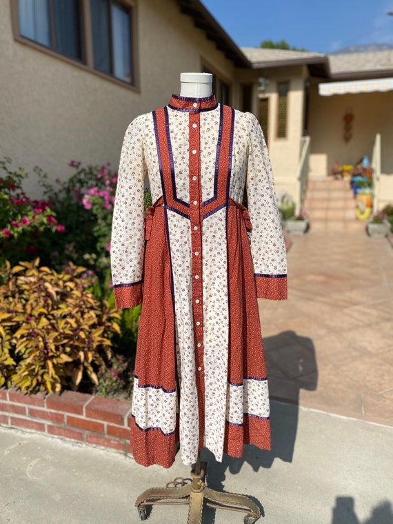 Gunne Sax / Gunne Sax dress / Gunne Sax prairie dr