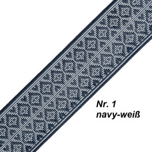 Gummiband, elastische Borte, 4 cm, für Trachtengürtel, viele Farben zur Wahl Euro 9,95/m Bild 2