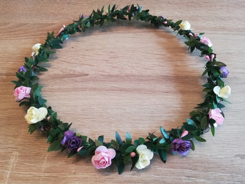 Blumenkranz, Haarschmuck, toll zum Dirndl Bild 1