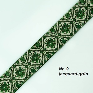 Gummiband, elastische Borte, 4 cm, für Trachtengürtel, viele Farben zur Wahl Euro 9,95/m Nr. 9