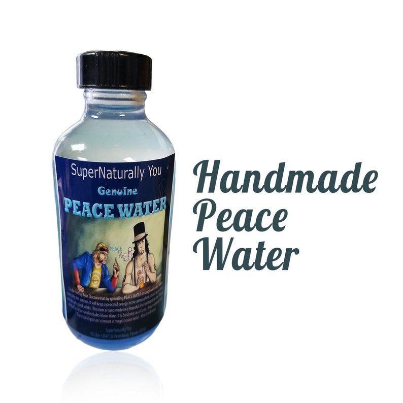 Genuine Handmade Peace Water Magick Peace Water Wicca Peace Etsy