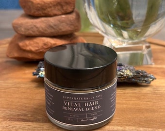 Vital Hair Renewal Blend, Herbal Hair Growth Powder