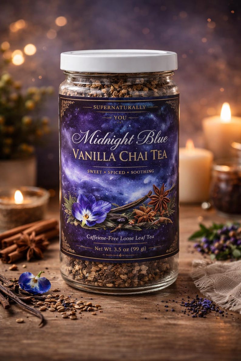 Midnight Blue Vanilla Chai Tea – Butterfly Pea Flower Tea | Herbal Chai ...