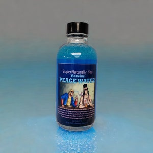 Genuine Handmade Peace Water, Magick Peace Water, Wicca Peace Water, Peace Water Potion