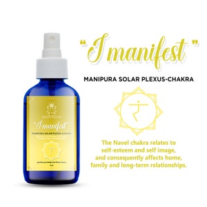 Solar Plexus Chakra Spray, Chakra Healing Spray