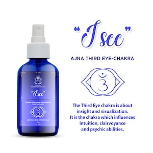 Third Eye Chakra Spray, Meditation Spray, Chakra Healing Spray