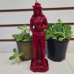 Pomba Gira Maria Navalha Hand Poured Ritual Candle