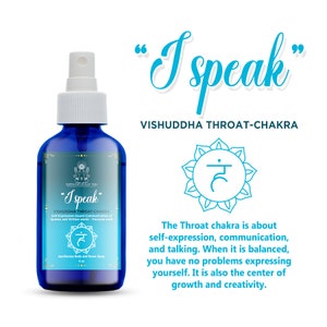 Throat Chakra, Chakra Spray, Chakra Balancing Spray, Meditation Spray, Chakra Healing Spray