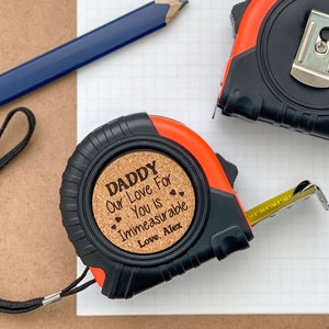 Custom My Father My Hero Tape Measure