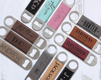 Custom Bottle Opener – Personalized Bar Key for Groomsmen, Bartenders, Beer Lovers | Engraved Groomsmen Gift | Groomsman Proposal Gift