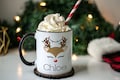 funny christmas mug, secret santa gift, reindeer mug, personalized hot chocolate mugs