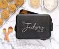 Personalized Cake Pan with Lid, Custom Engraved Cake Pans, Metal Cake Pan, Aluminum Cake Pan, Cooking Gift for Women, Housewarming Gift