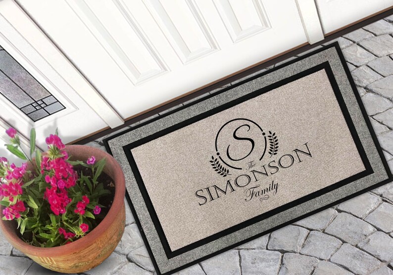 Housewarming Gift Personalized Doormat Closing Gift Gift ...