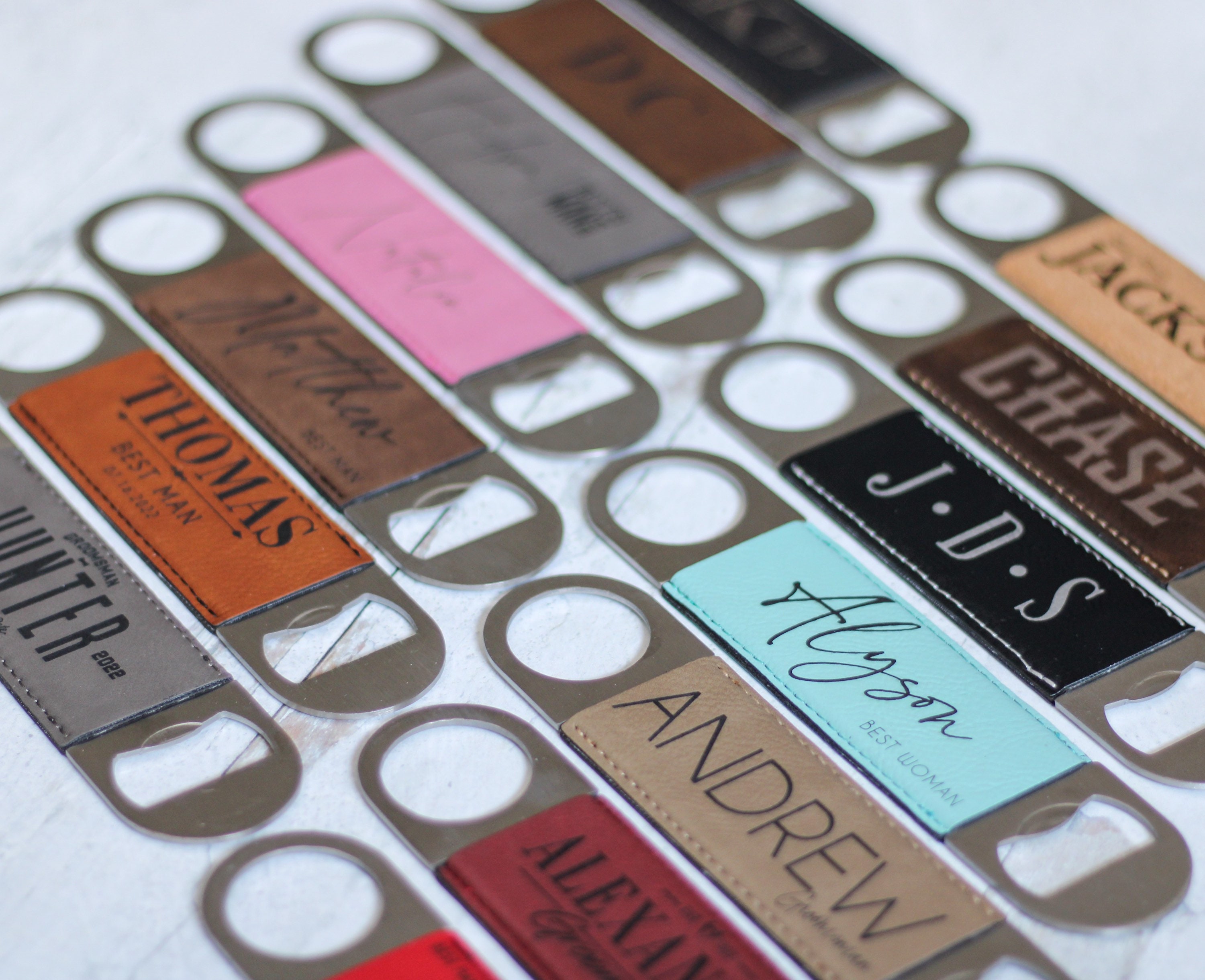 Custom Bottle Opener – Personalized Bar Key for Groomsmen, Bartenders ...