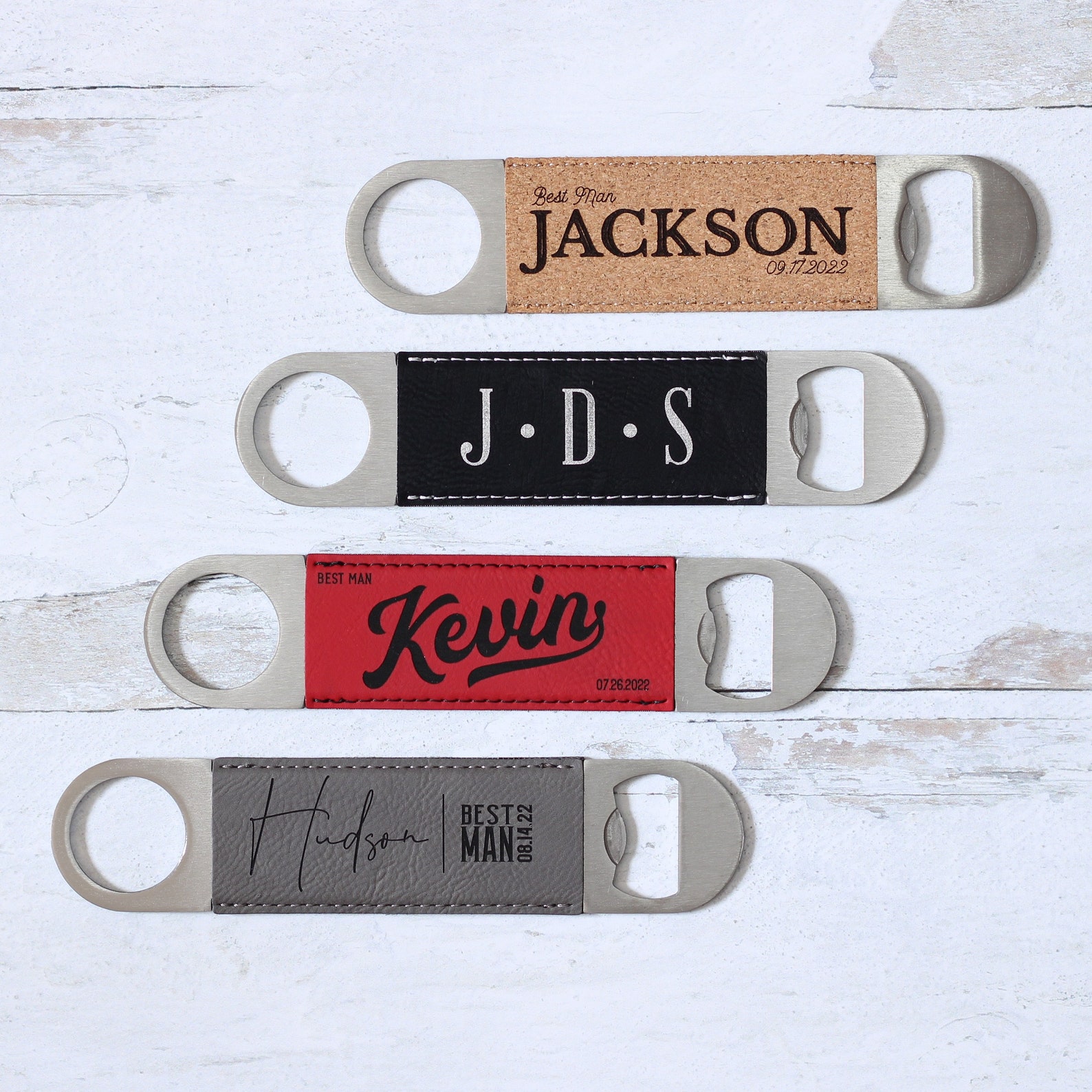 Custom Bottle Opener – Personalized Bar Key for Groomsmen, Bartenders ...