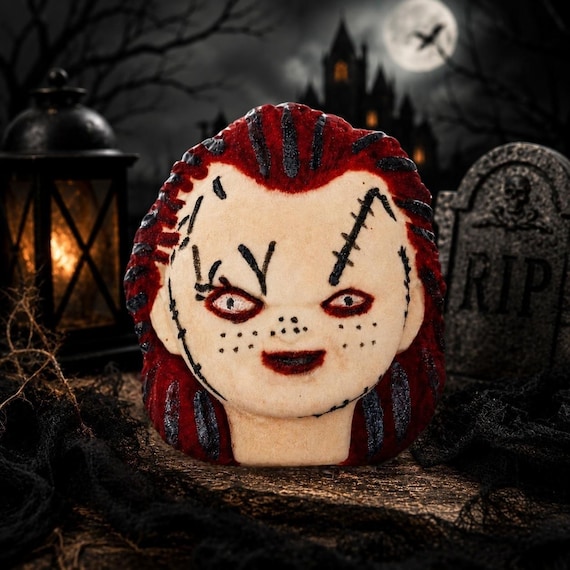 Gothic Groom Bath Bomb – Luxury Creepy Wedding Party Favors, Handcrafted Spooky Character Spa Gift, Vintage Horror Treats