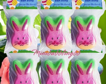 Bunny Bath Bomb, Easter Favors, Perfect Gift for Kids, Jelly Beans Scent, Easter Gift Idea, Bath Bomb for Kids, Rabbit Bath Bomb, Peep, Egg