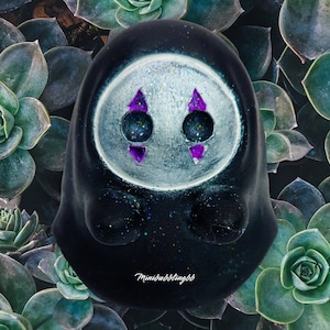 Spirit Soap, Handmade Soap, Gift for Kids, Halloween Gift Idea, Halloween Favors, Ghost Soap, Black Soap, No Face Soap, Anime Soap, Spook