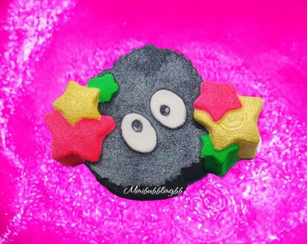 Sprite Bath Bomb, Cool Bath Bomb for Kids or for You, Fruity Rings Scent, would make any child of any age have fun, Soot Bath Fizzy