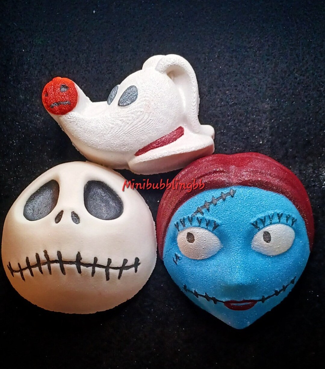 Nightmare Bath Bombs Set Halloween Bath Bomb Horror Bath Etsy