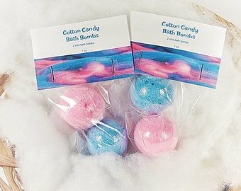 Cotton candy bath bombs, bath bomb, party favors, birthday favors, handmade bath bomb, bath bomb for kid, shower favors, spa favors, spring